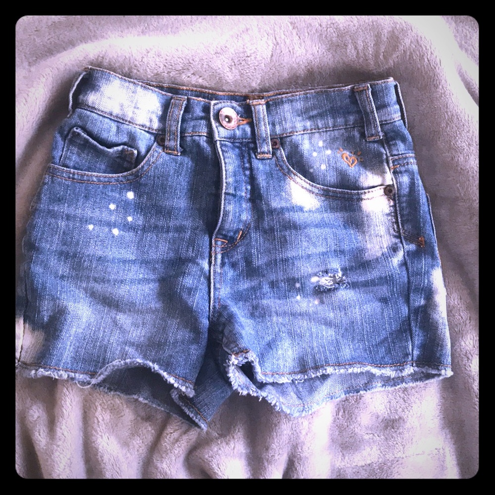 JUSTICE blue jean shorts LIKE NEW!!!